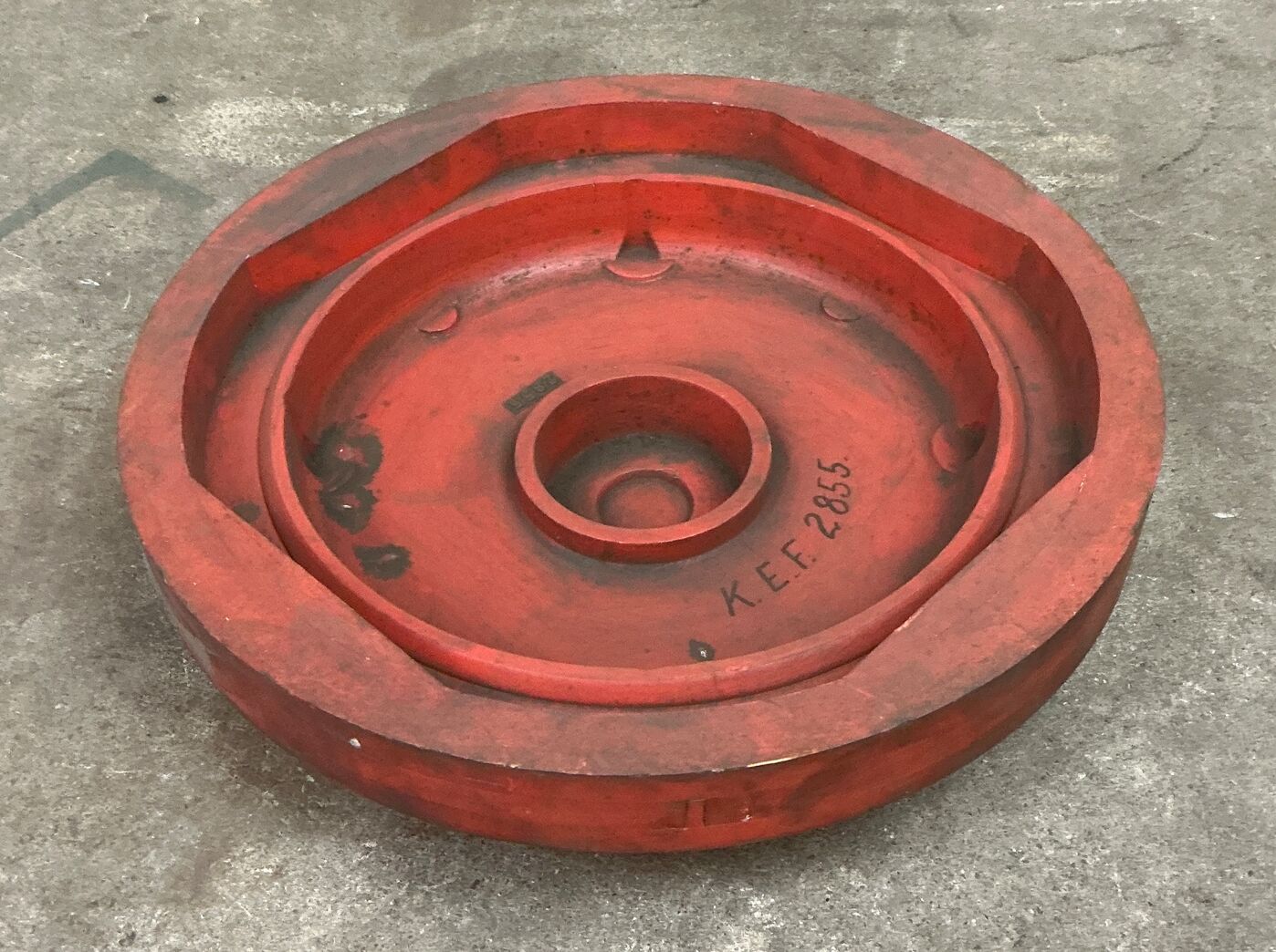 Støbeform fra Holbæk Jernstøberi