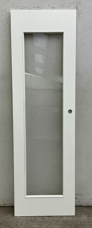 M7 Skydedør m/glas - u/skinne