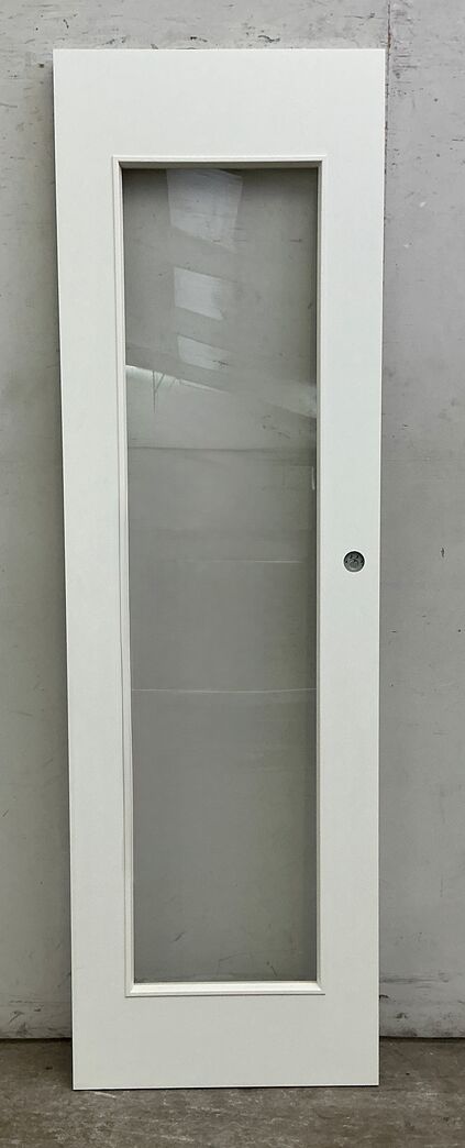 M7 Skydedør m/glas - u/skinne