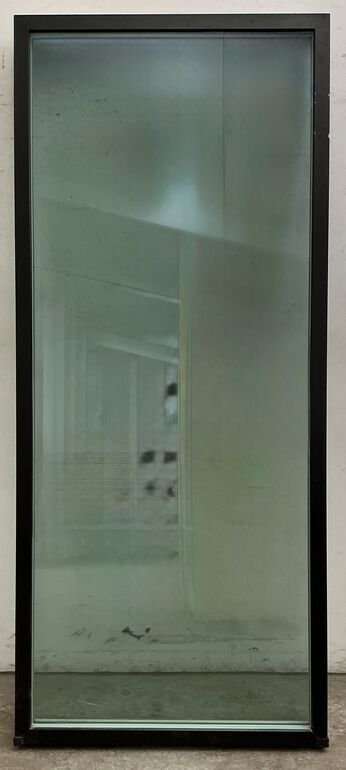 Sort energivindue m/lamineret glas