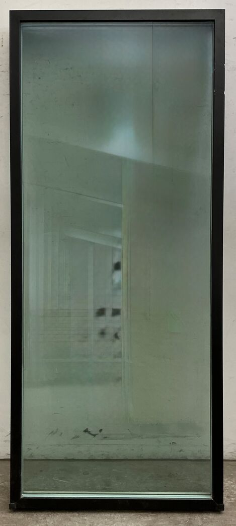 Sort energivindue m/lamineret glas