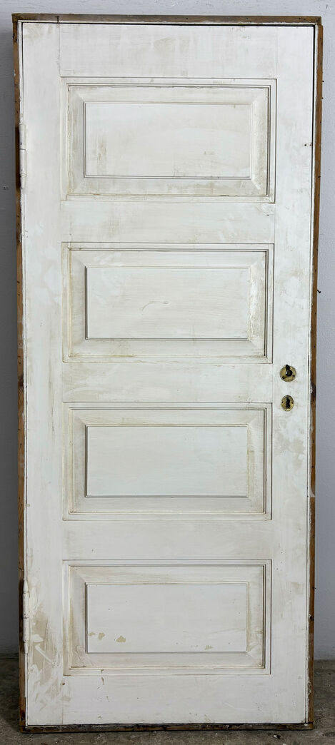 Fyldningsdør med karm