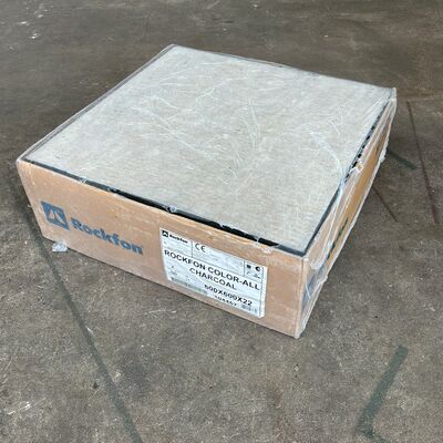 Rockfon Color-all Charcoal akustikloftplader 600 x 600 x 22 mm - 10 plader