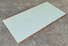 Tectum Laminatbordplade med mahognikant på 2 sider
