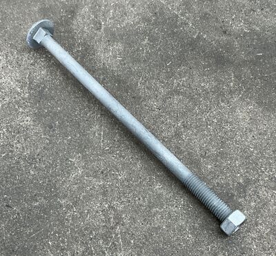 25 stk. bræddebolte - M12x240