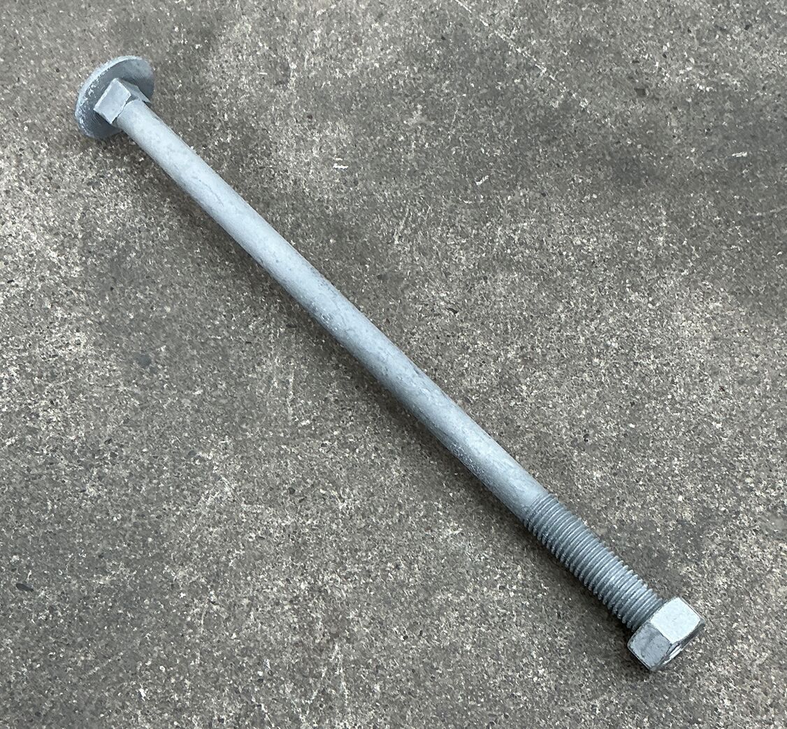 25 stk. bræddebolte - M12x240