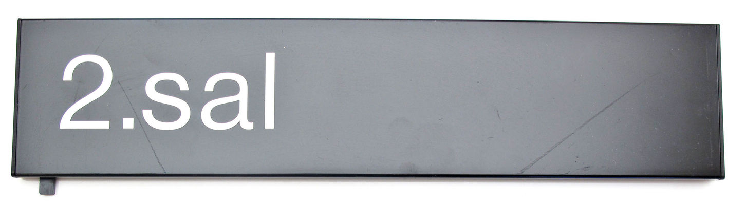 Skilt: 2. sal