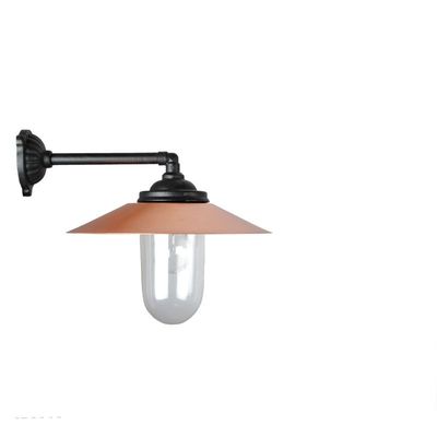 Staldlygte - kobber skærm (kort model)