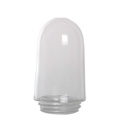 Glaskuppel i klart glas