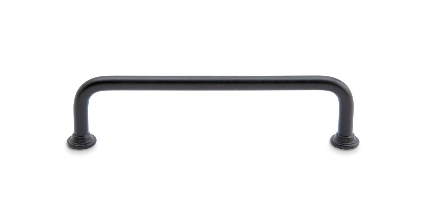 Klassisk bøjlegreb 96mm - sort