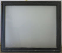 Termovindue med matteret glas
