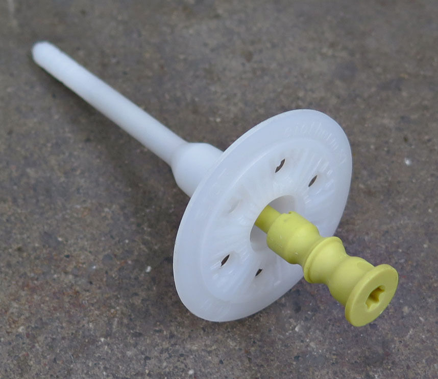 Isoleringsholder Gul 115 mm - 100 stk