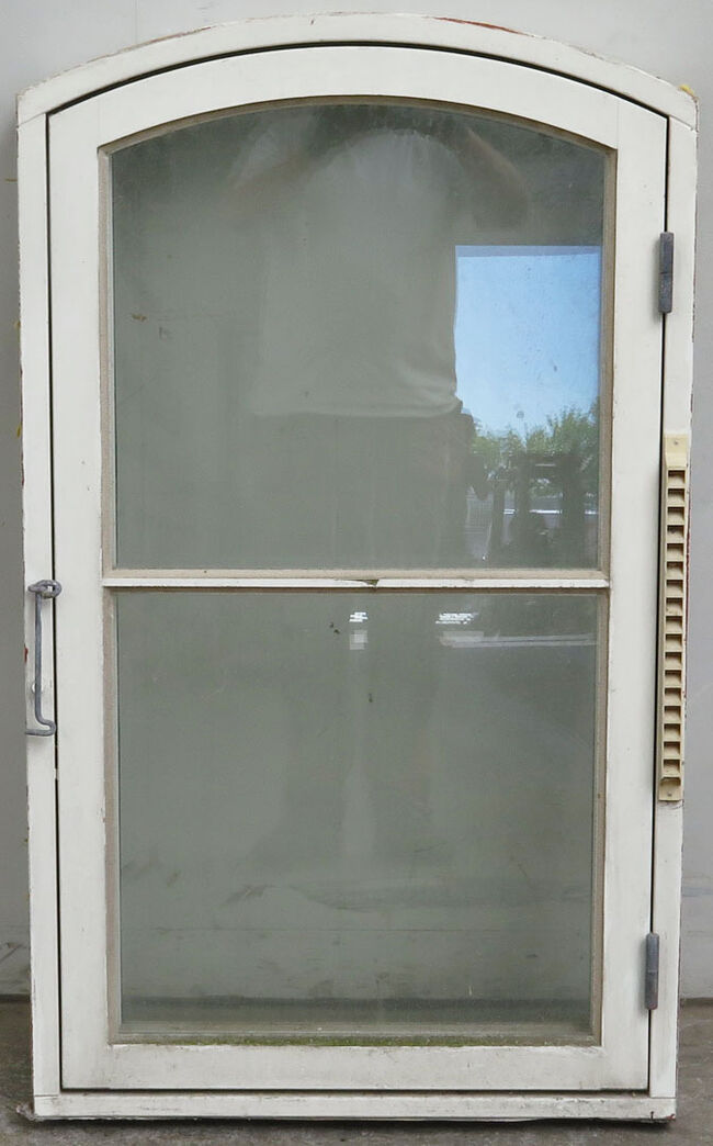 Sprossevindue med koblet ramme