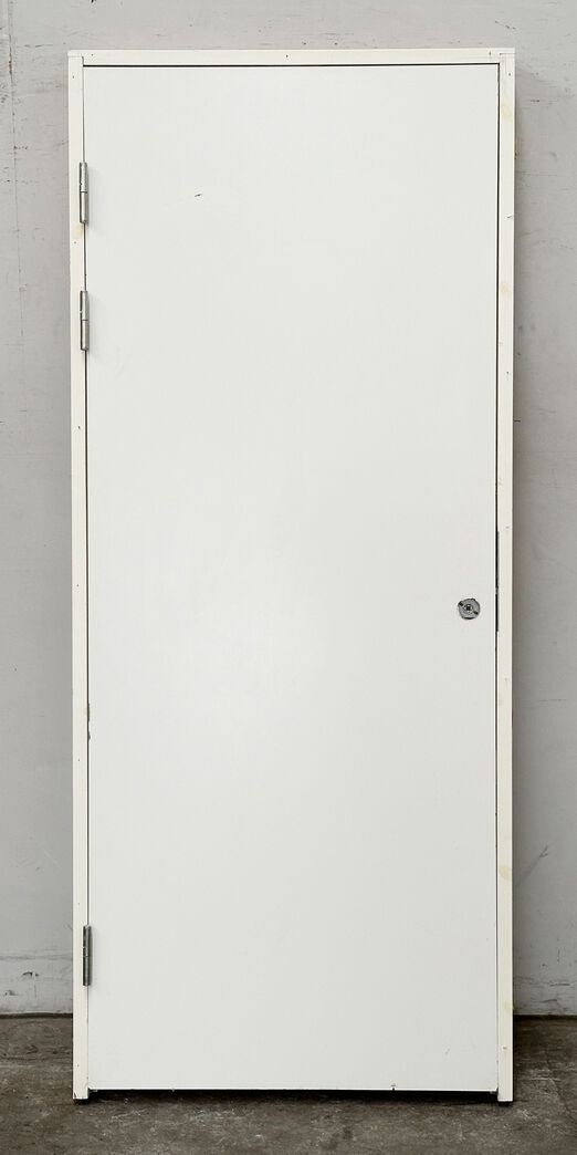 Massiv dør med karm M9