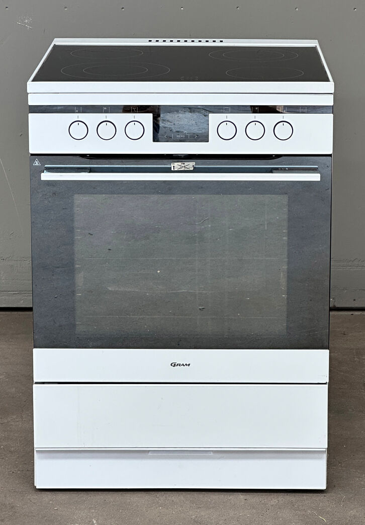 Gram keramisk komfur 85 cm h.