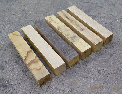Egetræsstave 51x51x300mm Egetræsstave 51x51x300mm