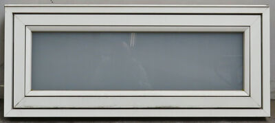 Termovindue med satineret glas - 107 cm