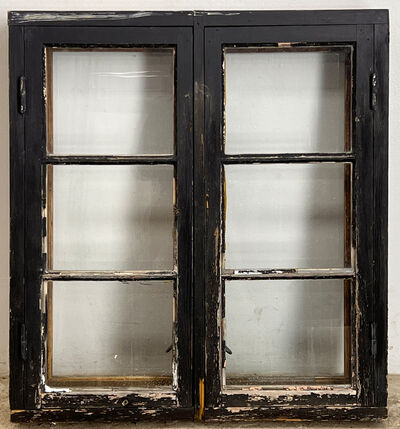 Bondehusvindue med forsats