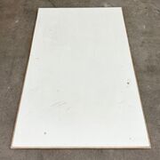 Laminatbordplade med egetræskant