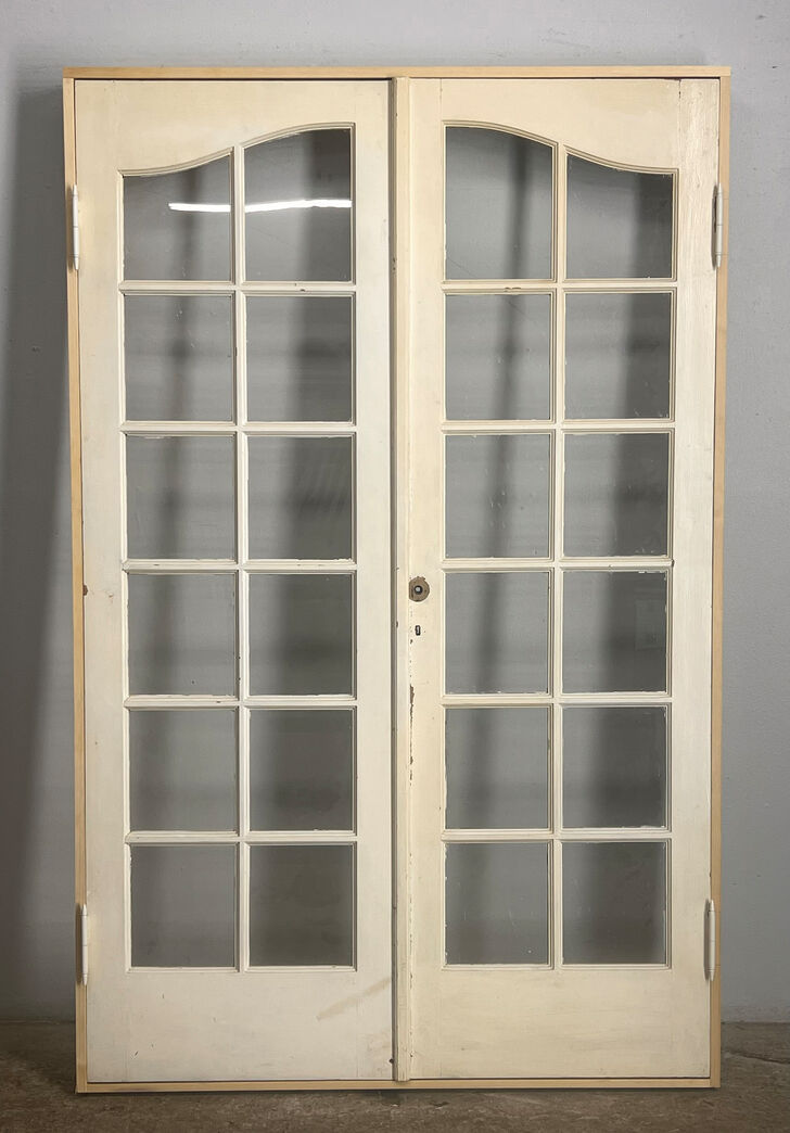 Fransk dør med karm