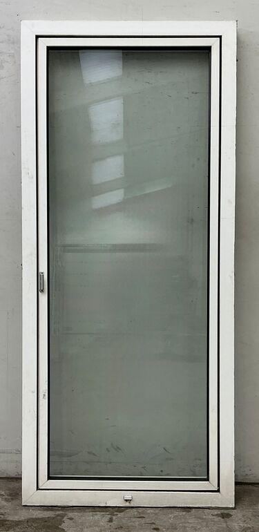 Terrassedør i plast med dreje kip, vh.