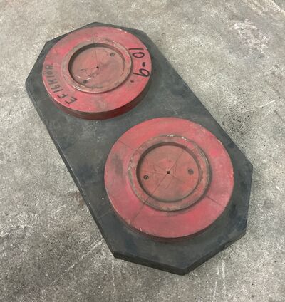 Støbeform fra Holbæk Jernstøberi