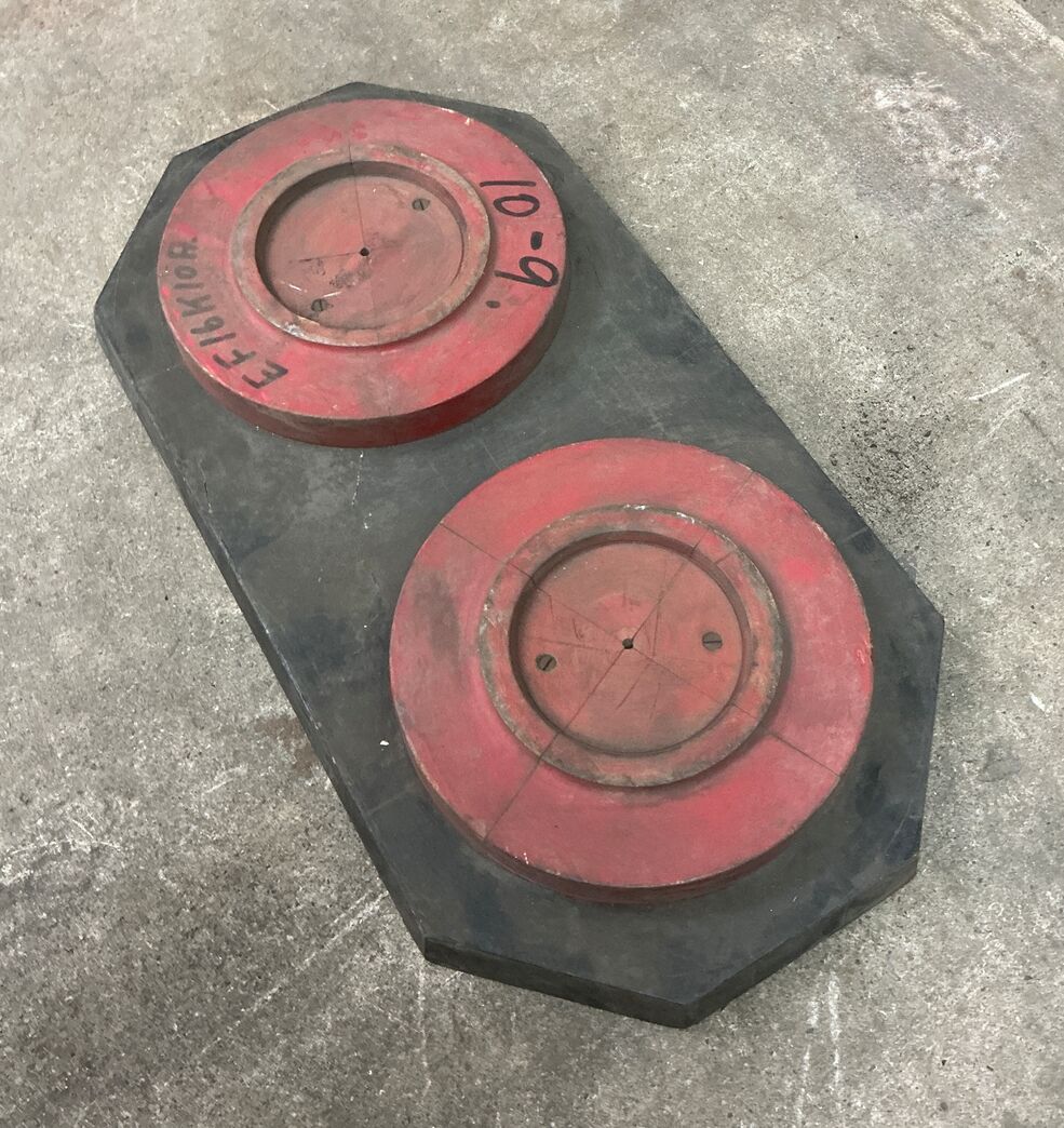 Støbeform fra Holbæk Jernstøberi