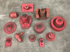 12 stk. støbeform fra Holbæk Jernstøberi