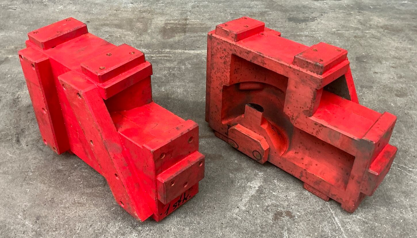 Støbeform fra Holbæk Jernstøberi