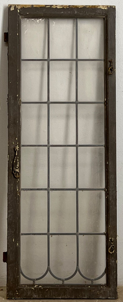 Blyindfattet vinduesramme