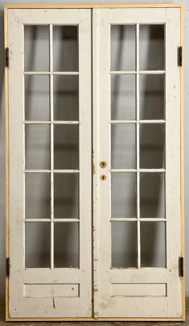 Fransk dør med karm