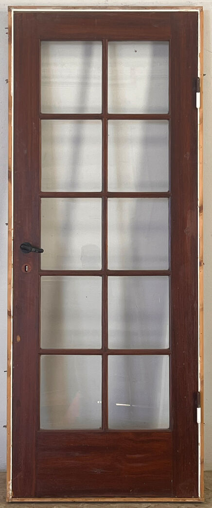 Sprossedør med karm