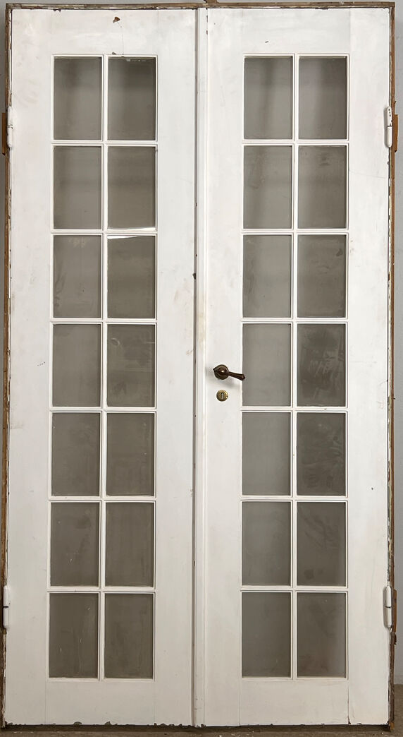 Fransk dør med karm