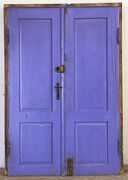 Dobbelt fyldningsdør med karm