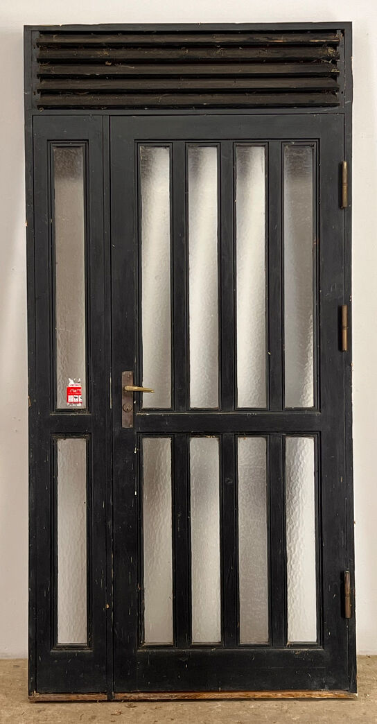Facadedør med karm