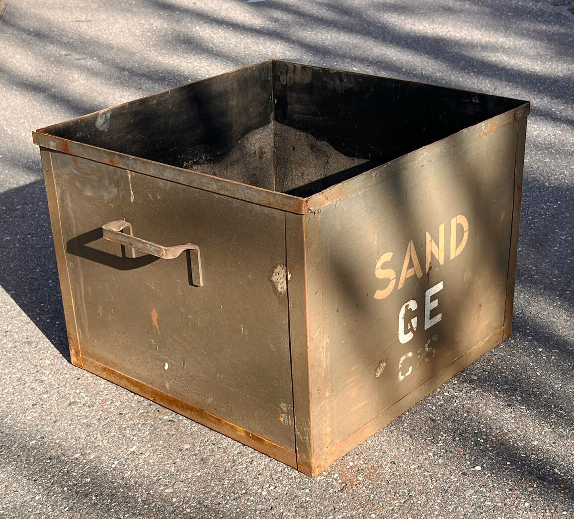 Gammel sandkasse