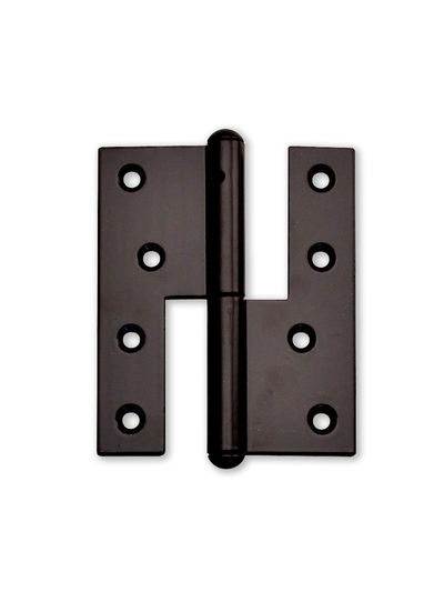 Dørhængsel venstrehængt 120 mm brunt