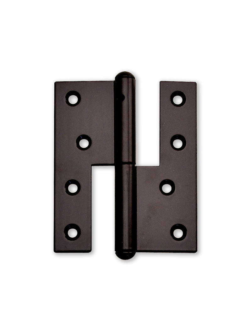 Dørhængsel venstrehængt 120 mm brunt