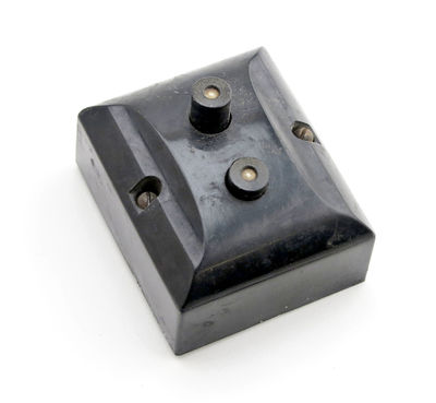 NES korrespondance afbr. på jernplade