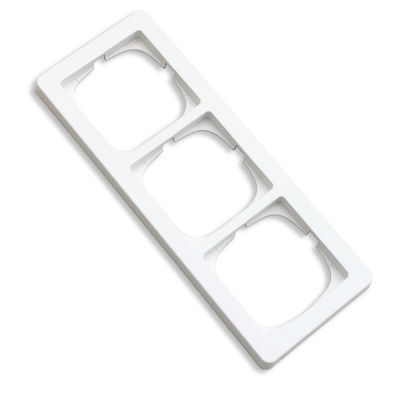 Fuga ramme 63 hvid 3 modul