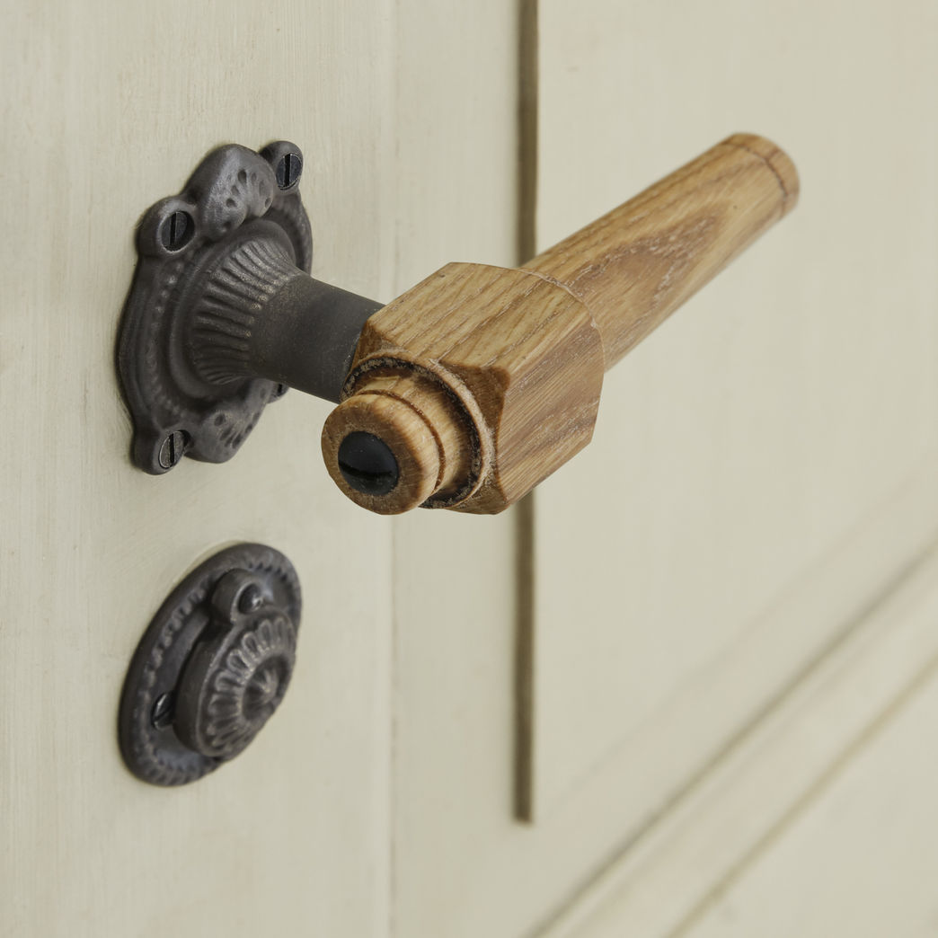 Trægreb til ny dør - Spidsgreb i eg