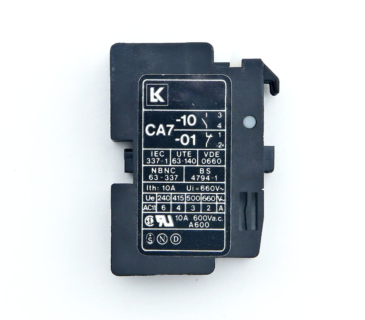 LK hjælpekontakt, slutte - NY!!