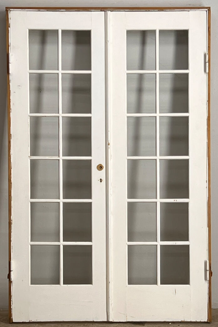 Fransk dør med karm