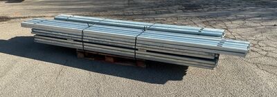 134 stk Stålprofil 70/40-0,46 L: 2985 til 3600 mm