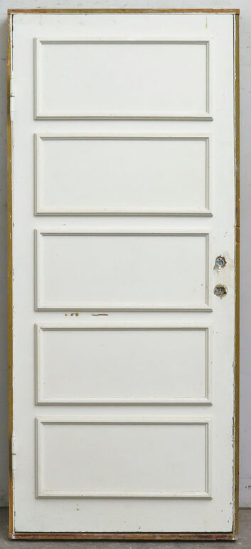 Fyldningsdør med karm