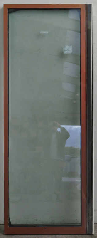 Energivindue i fast alu ramme