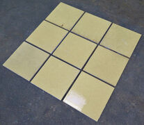 Gul flise 15,4 x15,4 cm