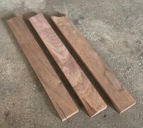 2. sortering Valnødtræsstave 23x54x405mm