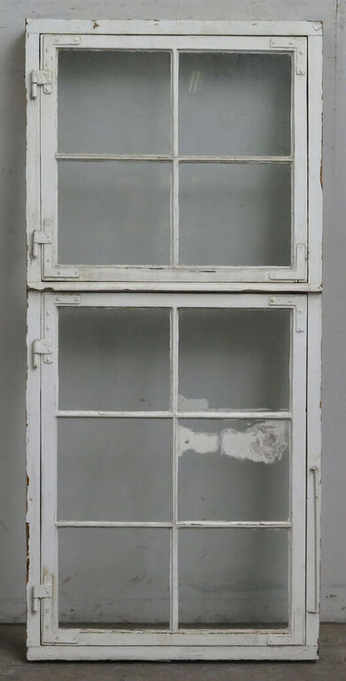 1-fags sprossevindue med forsatsramme