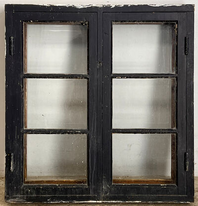 Bondehusvindue med forsats